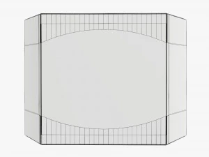 Retail Cardboard Display Box 01 3D Model