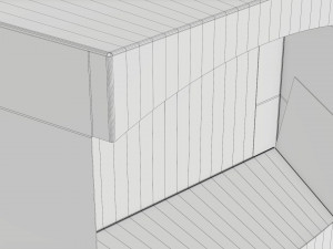 Retail Cardboard Display Box 01 Model 3D
