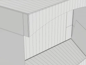 Retail Cardboard Display Box 01 3D Model