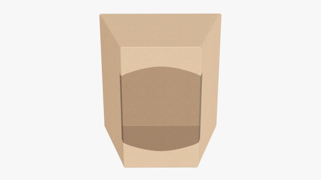 Retail Cardboard Display Box 02 Modelo 3D .c4d .max .obj .3ds .fbx .stl .blend 