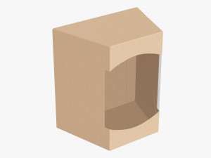 Retail Cardboard Display Box 02 Modelo 3D