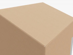 Retail Cardboard Display Box 02 3D Model