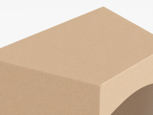 Retail Cardboard Display Box 02 Modelo 3D