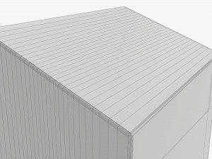 Retail Cardboard Display Box 02 Modelo 3D
