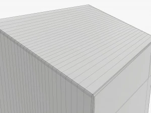 Retail Cardboard Display Box 02 3D Model