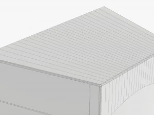 Retail Cardboard Display Box 02 3D Model