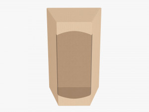 Retail Cardboard Display Box 03 3D Model