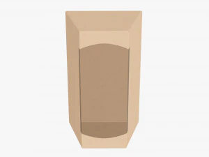 Caixa de exibi&ccedil;&atilde;o de papel&atilde;o de varejo 03 Modelo 3D