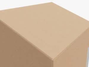 Retail Cardboard Display Box 03 3D Model