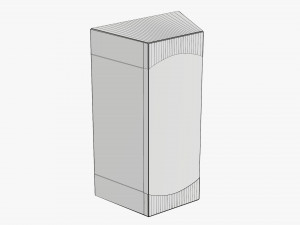 Retail Cardboard Display Box 03 Model 3D