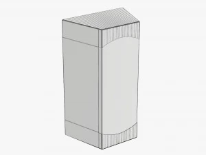 Retail Cardboard Display Box 03 3D Model