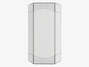 Retail Cardboard Display Box 03 Model 3D