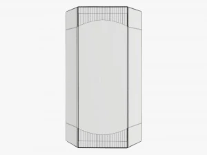 Retail Cardboard Display Box 03 3D Model