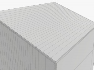 Retail Cardboard Display Box 03 Model 3D
