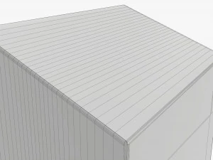 Retail Cardboard Display Box 03 3D Model