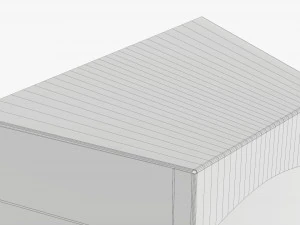 Retail Cardboard Display Box 03 3D Model