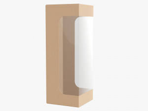 Retail Cardboard Display Box 04 Modelo 3D