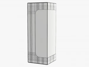 Retail Cardboard Display Box 04 3D Model