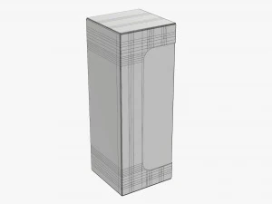 Retail Cardboard Display Box 04 3D Model