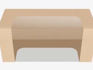 Retail Cardboard Display Box 05 Model 3D