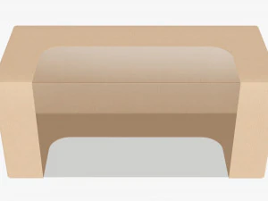 Retail Cardboard Display Box 05 3D Model