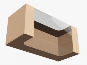 Retail Cardboard Display Box 05 Model 3D