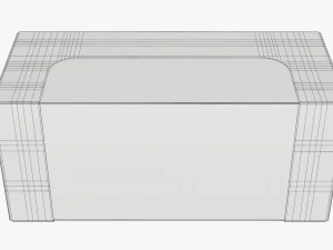 Retail Cardboard Display Box 05 3D Model