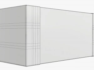 Retail Cardboard Display Box 05 3D Model