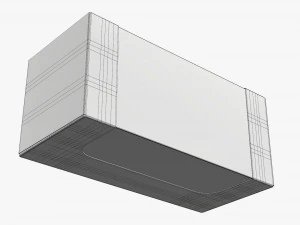 Retail Cardboard Display Box 05 3D Model