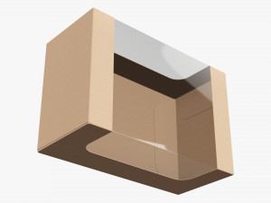 Retail Cardboard Display Box 06 Modello 3D