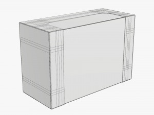 Retail Cardboard Display Box 06 Modello 3D