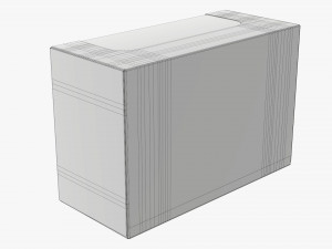 Retail Cardboard Display Box 06 Modello 3D