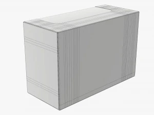 Retail Cardboard Display Box 06 3D Model