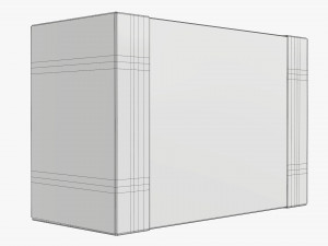 Retail Cardboard Display Box 06 Modello 3D