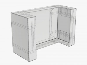 Retail Cardboard Display Box 06 Modello 3D