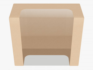 Retail Cardboard Display Box 07 Modelo 3D
