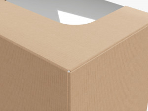 Retail Cardboard Display Box 07 Modelo 3D