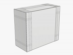Retail Cardboard Display Box 07 Modelo 3D