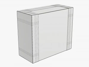 Retail Cardboard Display Box 07 3D Model