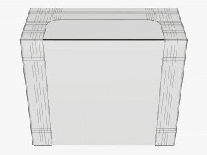 Retail Cardboard Display Box 07 Modelo 3D