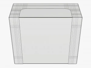 Retail Cardboard Display Box 07 3D Model