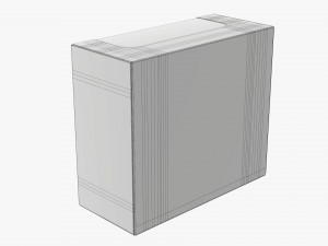 Retail Cardboard Display Box 07 Modelo 3D