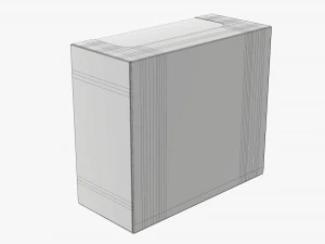 Retail Cardboard Display Box 07 3D Model