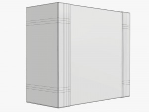 Retail Cardboard Display Box 07 Modelo 3D