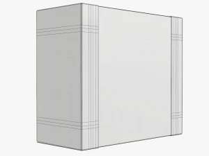 Retail Cardboard Display Box 07 3D Model