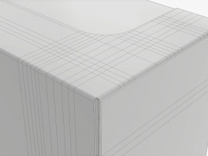 Retail Cardboard Display Box 07 Modelo 3D