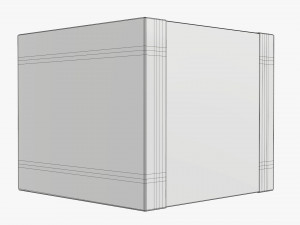 Retail Cardboard Display Box 08 3D Model