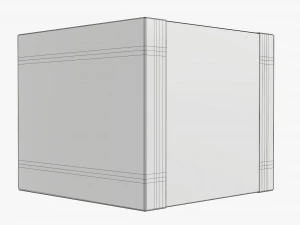 Retail Cardboard Display Box 08 3D Model