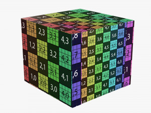 Retail Cardboard Display Box 08 3D Model