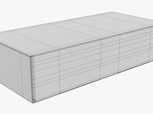 Shipping Bottle Box Closed Modelo 3D